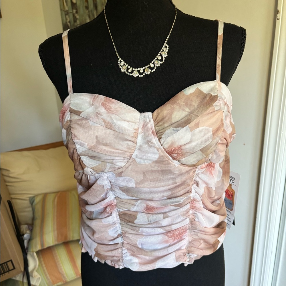 Madden NYC Floral Top